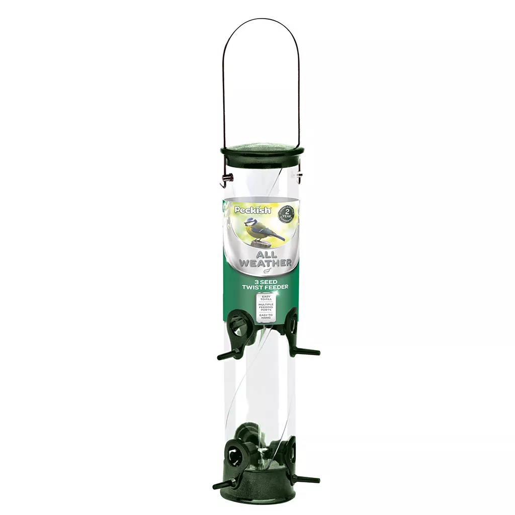 Peckish All Weather 3 Seed Feeder