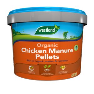 organic chicken manure 8kg tub