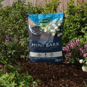 decorative mini bark in border