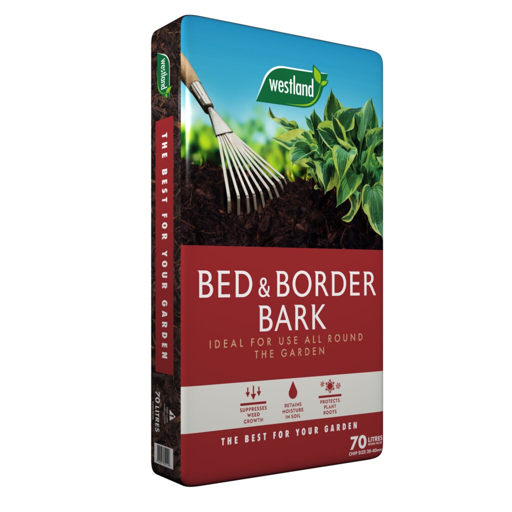 westland bed and border chip bark 70l