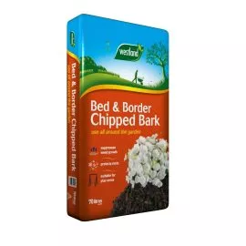 bed and border chipped bark 70l