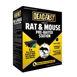 Deadfast-Rat-Mouse-Pre-Baited-Station with blocks