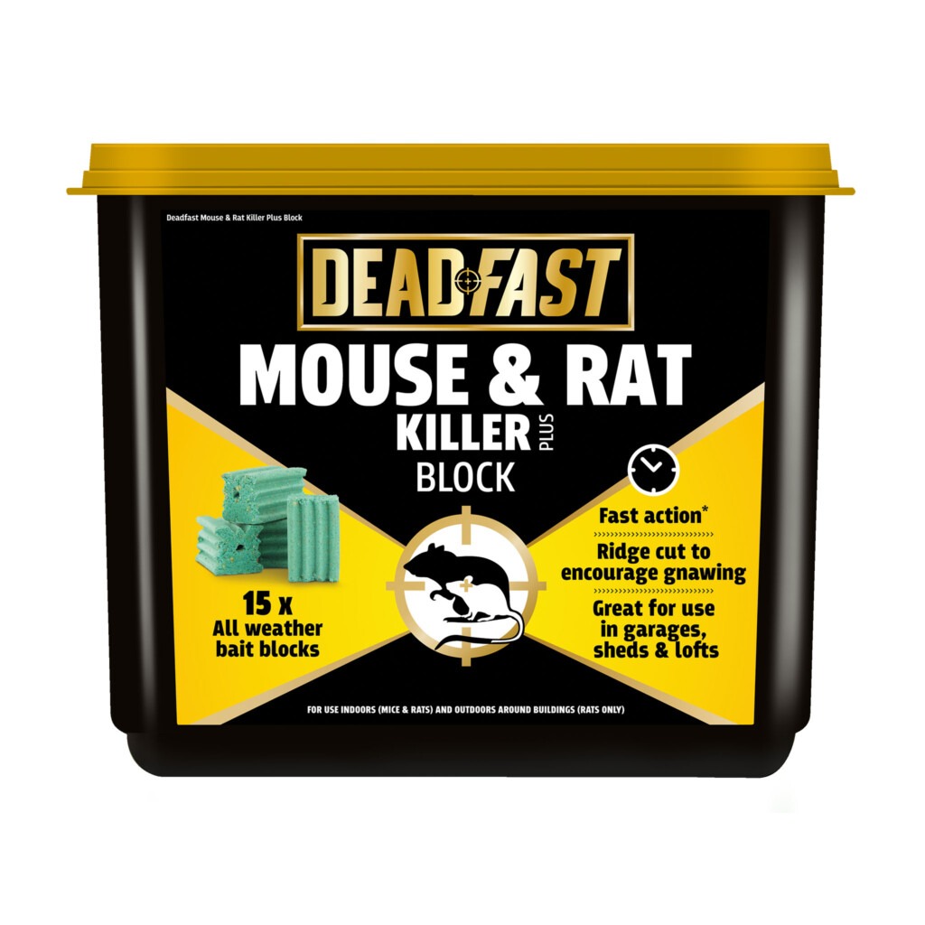DEADFAST MOUSE & RAT KILLER PLUS BLOCKS