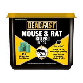 DEADFAST MOUSE & RAT KILLER PLUS BLOCKS