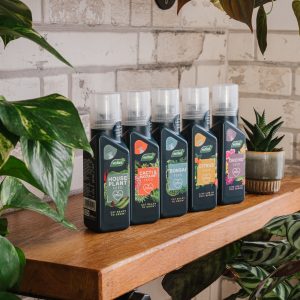 westland houseplant feeds on shelf