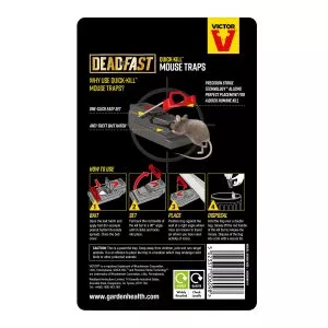 Deadfast Electric Mouse Trap - Rodenticides - Westland Garden Health