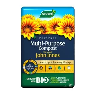 multi-purpose with john innes compost peat free front of pack visual