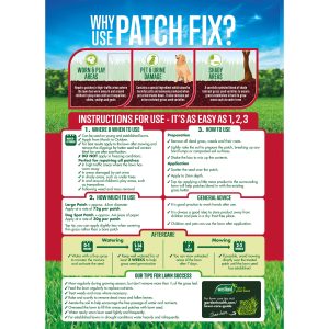 westland patch fix 64 patches back of pack