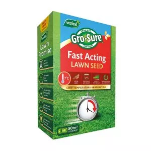 grosure fast acting lawn seed 80sqm