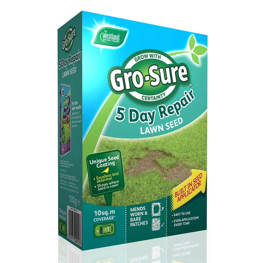 'Gro-Sure 5 Day Repair Lawn Seed 10sq.m Gro-Sure 5 Day Repair Lawn Seed 10sq.m
