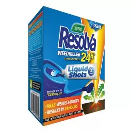 Resolva Weedkiller 24H Liquid Shots