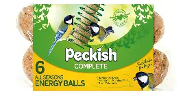 Peckish Complete All Season Energy Balls in pack 
