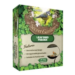 Peckish Secret Garden Leaf Feeder in pack