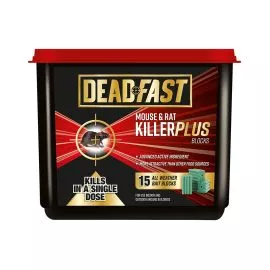 Deadfast Mouse &#038; Rat Killer Plus Blocks