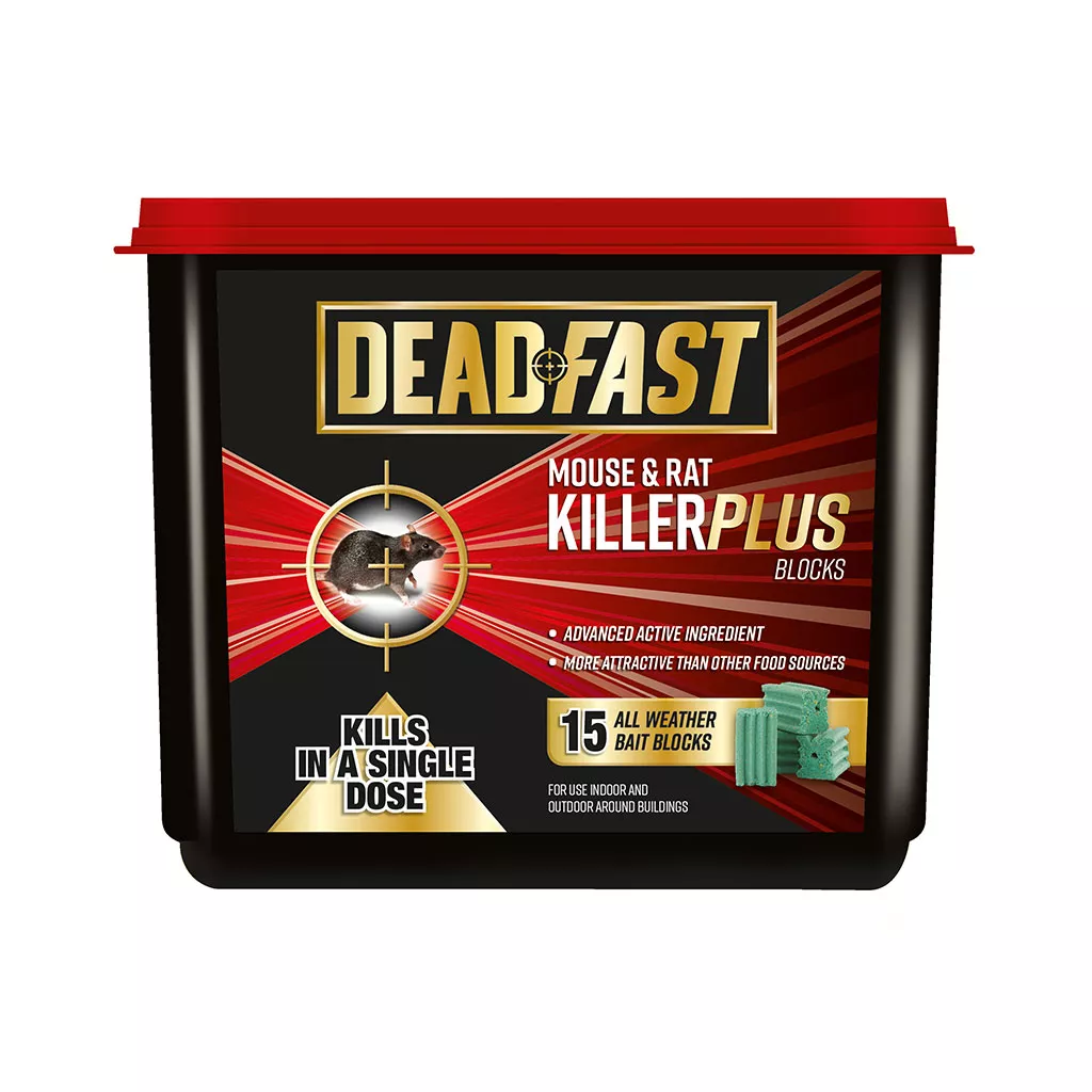Deadfast Mouse & Rat Killer Plus Blocks