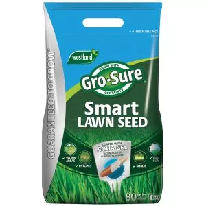 gro sure smart lawn seed 80m2