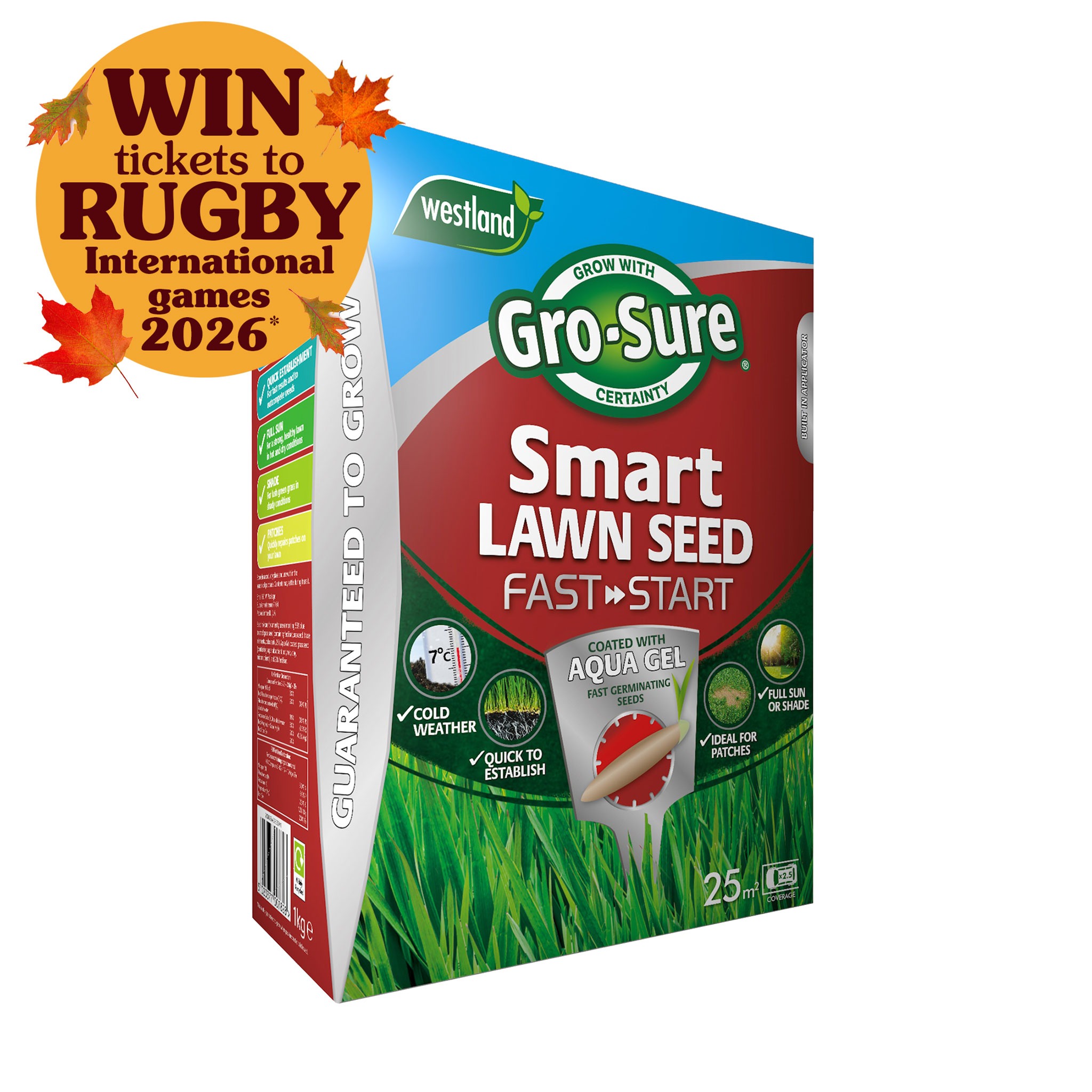 Gro-Sure Smart Lawn Seed Fast Start