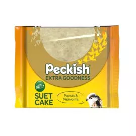 Peckish Daily Goodness Peanut & Mealworm Suet Cake