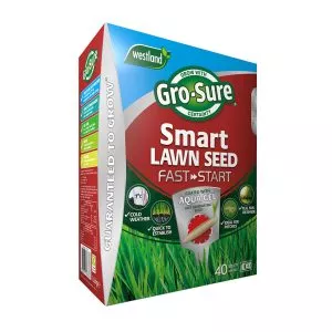 gro-sure smart lawn seed fast start 40sqm