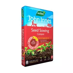 john innes seed sowing compost peat free 28l