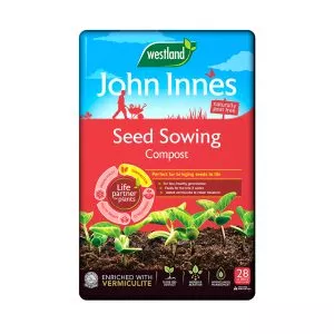john innes seed sowing compost peat free 28l