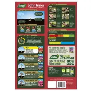 john innes seed sowing compost back of pack