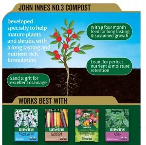 john innes no3 mature plant why use