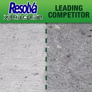 Resolva Xtra Clean before and after