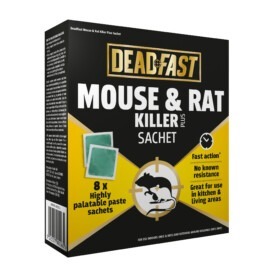 deadfast mouse and rat killer 8 paste sachets