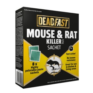 Deadfast Mouse & Rat Killer Plus Sachets