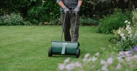 westland spreader lawn settings