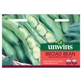 Unwins Broad Bean Bunyards Exhibitions