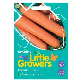 Unwins Little Growers Carrot Nantes 2