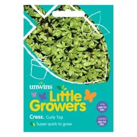 Unwins Little Growers Cress Curly Top