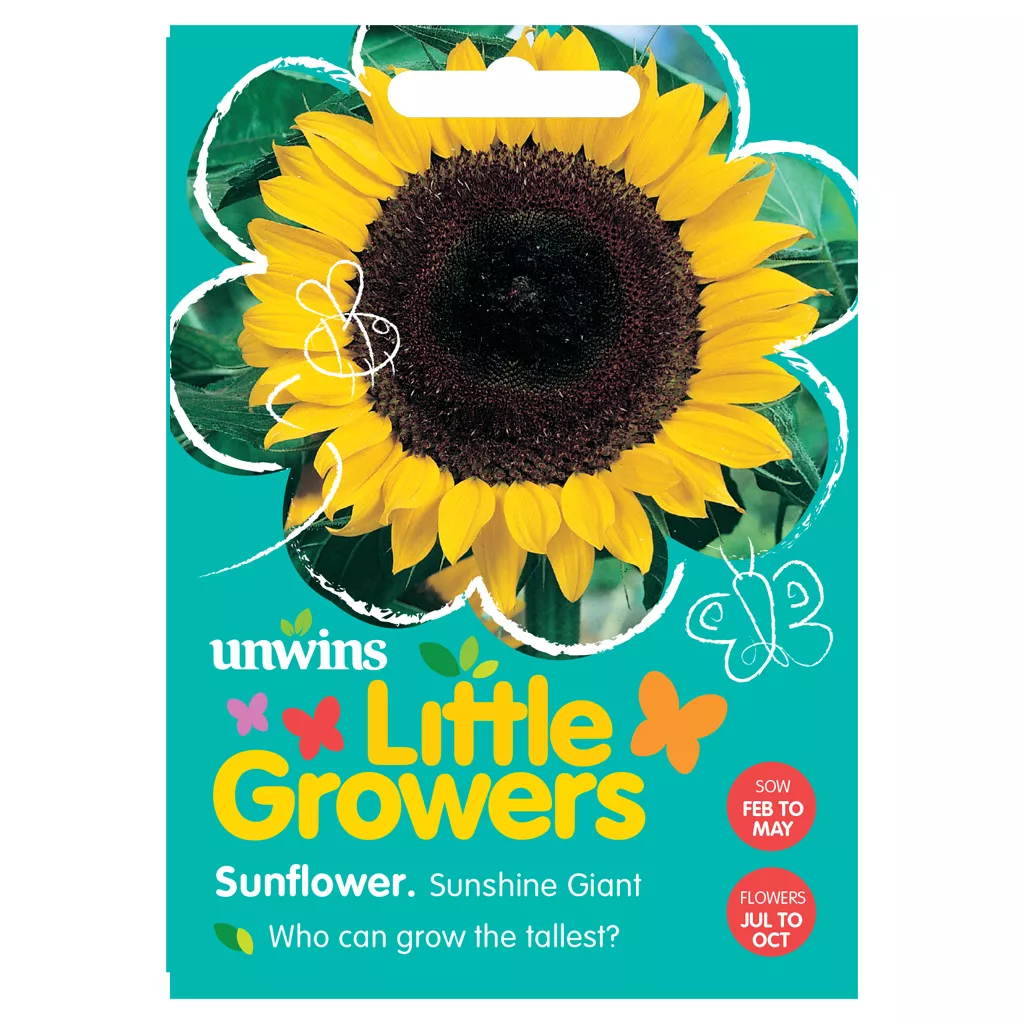 Unwins Little Growers Sunflower Sunshine Giant