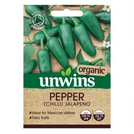 Unwins Organic Pepper (Chilli) Jalapeno