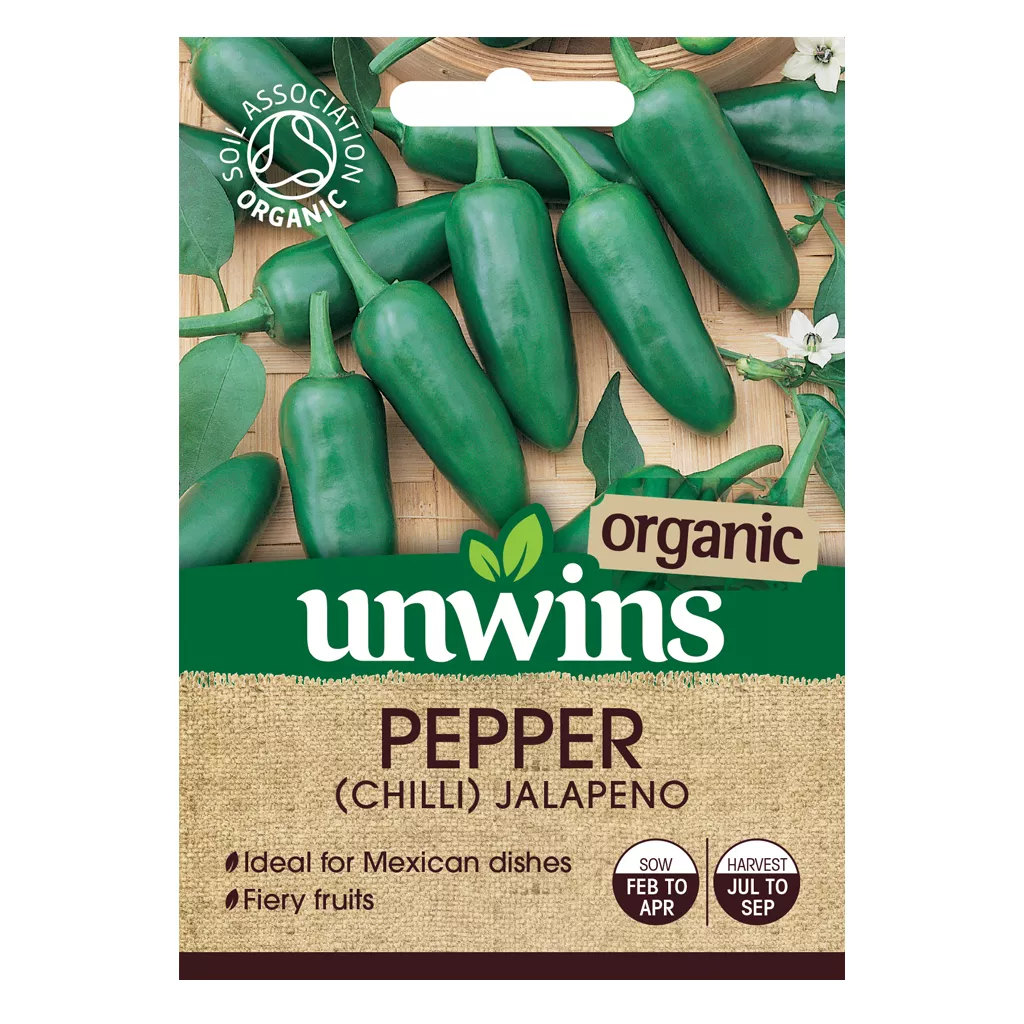 unwins organic chilli pepper