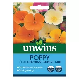 Unwins Poppy (Californian) Superb Mixed