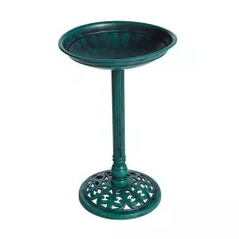 Gardman Verdigris Effect Plastic Bird Bath