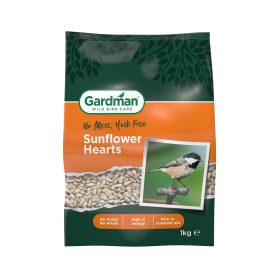 gardman sunflower hearts 1kg bag