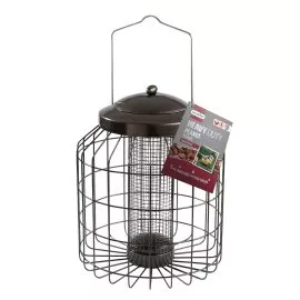 Gardman Heavy Duty Squirrel Proof Peanut Feeder in pack