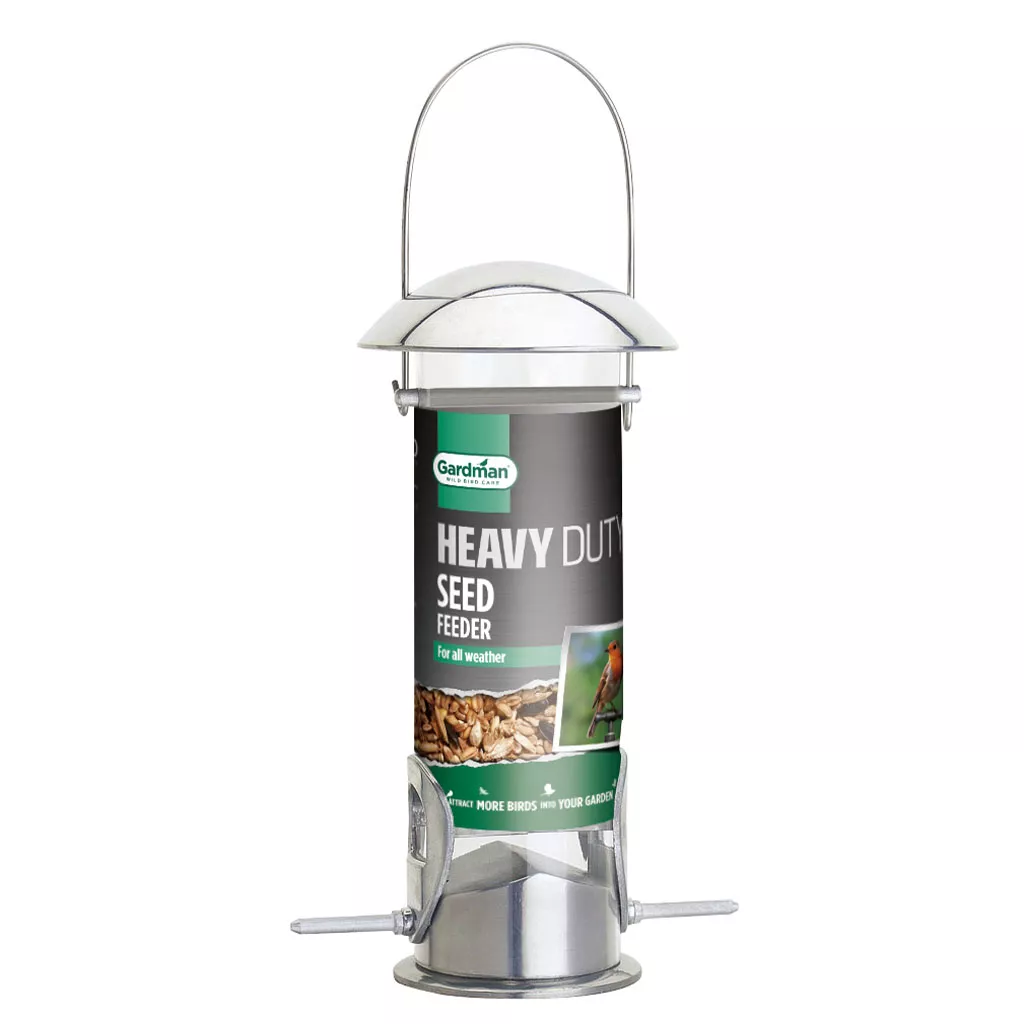 Gardman Heavy Duty Seed Feeder in pack