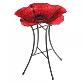 Gardman Poppy Bird Bath out of pack