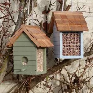 Gardman Beach Hut Feeder in tree