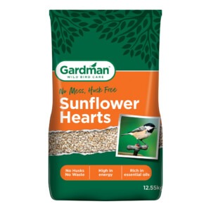 Gardman Sunflower Hearts 12.55kg packaging