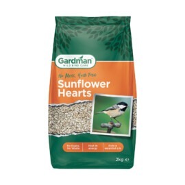 Gardman Sunflower Hearts 2kg packaging