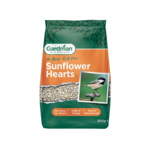 Gardman Sunflower Hearts 800g packaging