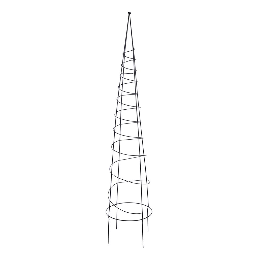 black spiral obelisk