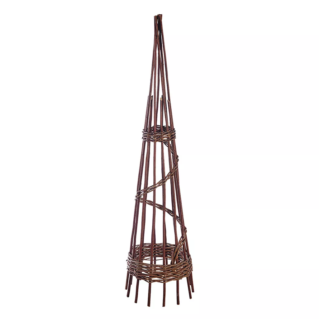 1.5m willow natural obelisk