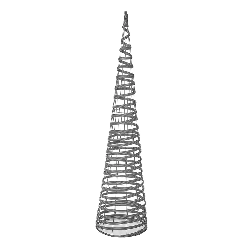 grey rattan effect obelisk